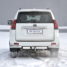 ТСУ /съемный квадрат/ с НЕРЖ накладкой TOYOTA LAND CRUISER Prado 150 2009-/ LC Prado 120 2002-2009/ LEXUS GX 460 2010-2013 купить недорого с доставкой в Электросталь