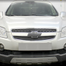 Защита радиатора "Standart" Chevrolet Captiva (2006-2011) низ, чёрная купить недорого с доставкой в Электросталь