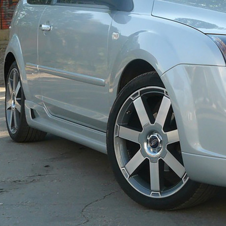 Накладки на пороги "Sport" для Ford Focus 2 (хэтчбэк) 3-5D (2004-2011) купить недорого с доставкой в Электросталь