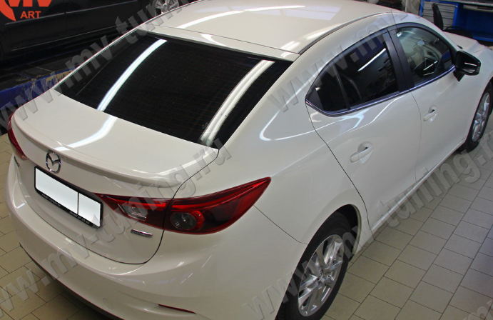 Козырек на заднее стекло для Mazda 3 (2013-н.в.) купить недорого с доставкой в Электросталь