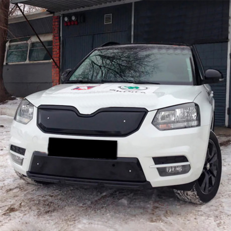 Зимний экран верхний, (под покраску) для Skoda Yeti City (2013-2018) купить недорого с доставкой в Электросталь