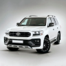Бампер передний "THOR" для Toyota Land Cruiser 200 (2015-н.в.) купить недорого с доставкой в Электросталь