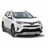 Защита переднего бампера «Труба» (d51) для Toyota RAV4 рестайлинг (2015-н.в.)(Окрашенное) купить недорого с доставкой в Электросталь