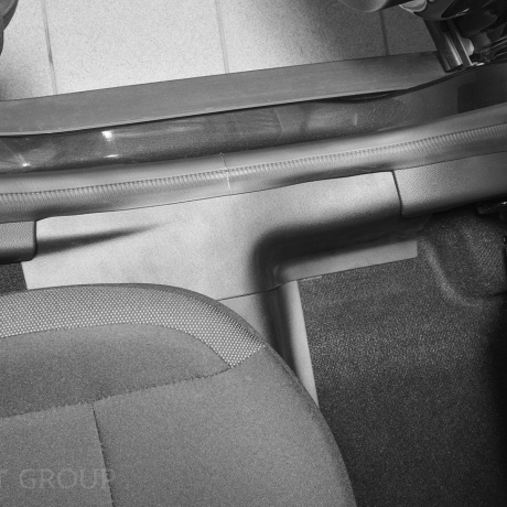 Накладки на ковролин задние (2 шт) (ABS) RENAULT Duster (2021-н.в.) купить недорого с доставкой в Электросталь