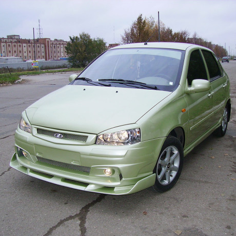 спойлер переднего бампера "камея sport" для b@3 1117, 1118, 1119 l@da K@LIN@ купить недорого с доставкой в Электросталь