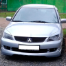 Накладка переднего бампера "EGR" для Mitsubishi Lancer 9 (2005-2010) рестайлинг купить недорого с доставкой в Электросталь