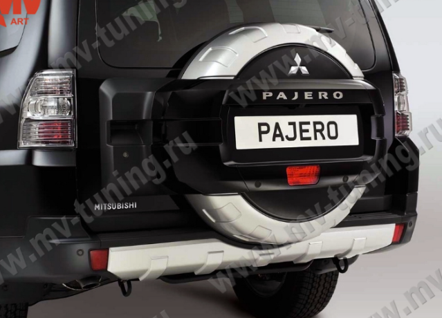 Бокс запасного колеса не окрашенный и прошитый для Mitsubishi Pajero IV (2006-2014) купить недорого с доставкой в Электросталь