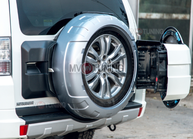 Бокс запасного колеса не окрашенный и прошитый для Mitsubishi Pajero IV (2006-2014) купить недорого с доставкой в Электросталь