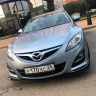 Сплиттер на передний бампер "KENSTYLE" на Mazda 6 GH Рестайлинг (2011-2013) купить недорого с доставкой в Электросталь