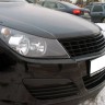 Накладки на фары (реснички) узкие var №1 для Opel Astra H/GTC (2005-2011) купить недорого с доставкой в Электросталь