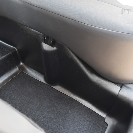 Накладки на ковролин заднего ряда (2 шт) (ABS) RENAULT Duster (2012-2020 г.в.) купить недорого с доставкой в Электросталь