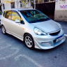 Накладки на пороги "Modulo" для Honda Fit GD купить недорого с доставкой в Электросталь