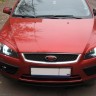 Накладки на фары (реснички) широкие var №2 для Ford Focus 2 (2004-2008) купить недорого с доставкой в Электросталь