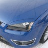Накладки на фары (реснички) широкие var №2 для Ford Focus 2 (2004-2008) купить недорого с доставкой в Электросталь