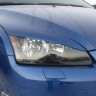 Накладки на фары (реснички) широкие var №2 для Ford Focus 2 (2004-2008) купить недорого с доставкой в Электросталь