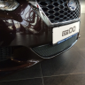 Защита радиатора "Standart" Datsun on-Do (2014-н.в.) чёрная купить недорого с доставкой в Электросталь