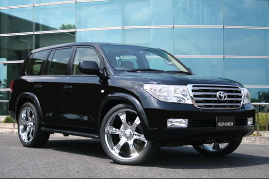 Расширители колесных арок "Elford" Toyota Land Cruiser 200 (Дорестайлинг) купить недорого с доставкой в Электросталь