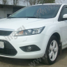 Накладки на фары (реснички) широкие var №1 для Ford Focus 2 (2008-2011) купить недорого с доставкой в Электросталь