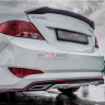 Лип-Спойлер "Zeus" для Hyundai Solaris (2010-2016) купить недорого с доставкой в Электросталь