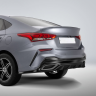 Бампер задний "Quant" для Hyundai Solaris (2017-2020) купить недорого с доставкой в Электросталь