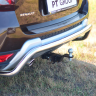 Накладка на задний бампер (НПС) RENAULT DUSTER (2012-2020 г.в.) купить недорого с доставкой в Электросталь