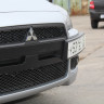 Воздуховоды радиатора в передний бампер (Цельные) var №2 для Mitsubishi Lancer X (2007-2010) купить недорого с доставкой в Электросталь