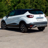Защита заднего бампера d51мм "Волна" (НПС) RENAULT Kaptur (2016-н.в.) купить недорого с доставкой в Электросталь