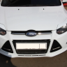 Накладки на фары (реснички) широкие var №1 для Ford Focus 3 (2012-2014) купить недорого с доставкой в Электросталь