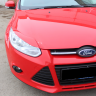 Накладки на фары (реснички) узкие var №2 для Ford Focus 3 (2012-2014) купить недорого с доставкой в Электросталь