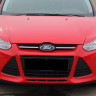 Накладки на фары (реснички) узкие var №2 для Ford Focus 3 (2012-2014) купить недорого с доставкой в Электросталь
