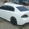 Козырек на заднее стекло для Honda Civic 4D (2006-2012) купить недорого с доставкой в Электросталь