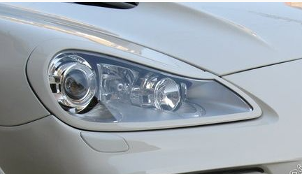 Накладки на фары (реснички) для Porsche Cayenne 957 (2002-2009) купить недорого с доставкой в Электросталь