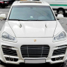 Накладки на фары (реснички) для Porsche Cayenne 957 (2002-2009) купить недорого с доставкой в Электросталь