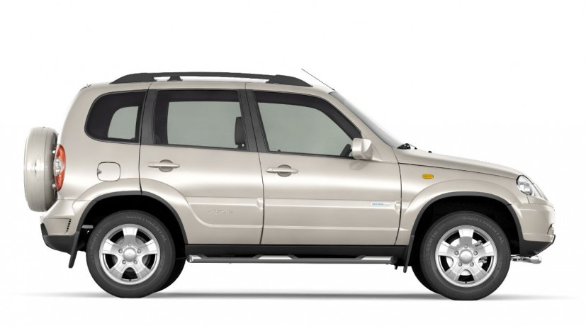 Бокс на запасное колесо крашен "ПТ" Chevrolet Niv@ (2009-2016) купить недорого с доставкой в Электросталь