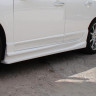 Накладки на пороги "INGS Extreem" для Honda Civic 4D (2006-2012) купить недорого с доставкой в Электросталь