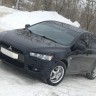 Накладки на фары (реснички) для Mitsubishi Lancer X (2007-2016) купить недорого с доставкой в Электросталь