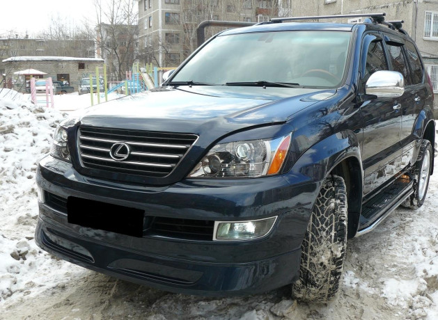 Накладка на передний бампер "Lx-Mode" Lexus GX 470 купить недорого с доставкой в Электросталь