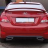 Спойлер высокий для Hyundai Solaris (2010-2016) купить недорого с доставкой в Электросталь