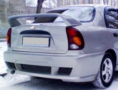 Бампер задний &quot;Атланта&quot; Chevrolet Lanos