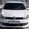 Накладки на фары (реснички) для Volkswagen Golf VI (2008-2012) купить недорого с доставкой в Электросталь