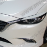 Накладки на фары (реснички) для Mazda 6 (2015-н.в.) купить недорого с доставкой в Электросталь