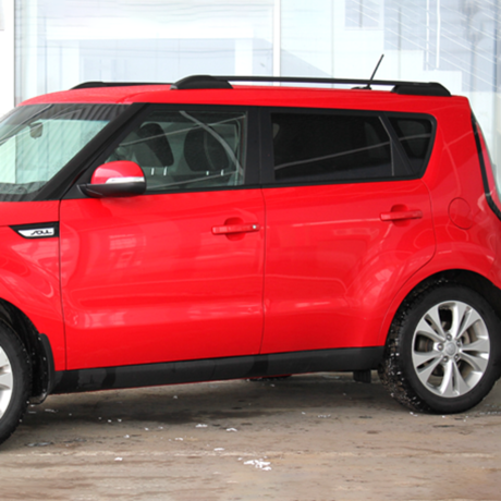 Рейлинги для Kia Soul (2013-2019) Чёрный купить недорого с доставкой в Электросталь