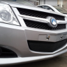 Защита радиатора "Standart" Geely MK чёрная купить недорого с доставкой в Электросталь