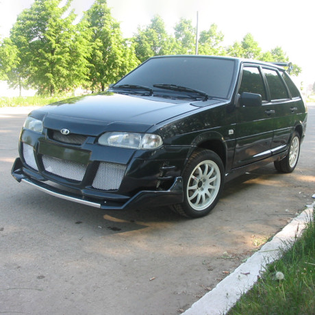 Спойлер для передних бамперов "V-MAX" B@3 2113-2115 купить недорого с доставкой в Электросталь