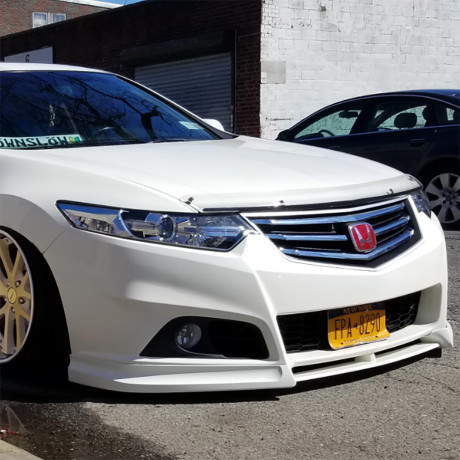 Накладка (юбка) переднего бампера "Modulo" для Honda Accord VIII (2008-2013) купить недорого с доставкой в Электросталь