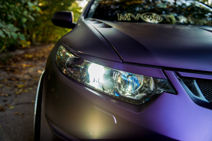 Накладки на фары (реснички) для Honda Accord VIII (2008-2013) купить недорого с доставкой в Электросталь