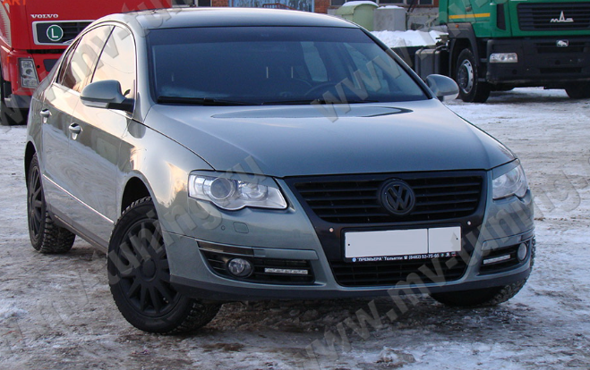 Накладки на фары (реснички) для Volkswagen Passat B6 (2005-2010) купить недорого с доставкой в Электросталь