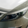 Накладки на фары (реснички) для KIA Sportage (3rd) (2010-2016) купить недорого с доставкой в Электросталь