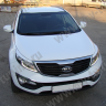 Накладки на фары (реснички) для KIA Sportage (3rd) (2010-2016) купить недорого с доставкой в Электросталь