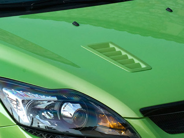Жабры на капот в стиле "Focus RS" (текстурный пластик) для Ford Focus 2 (2004-2011) купить недорого с доставкой в Электросталь
